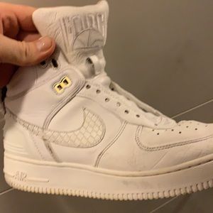 Size 9 1/2 airforce jus dons